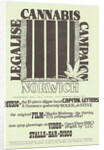 Legalise Cannabis Poster by Rokpool